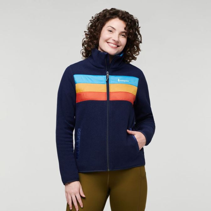 Teca Fleece Jack Met Volledige Rits Dames Cotopaxi Collections Half Full
