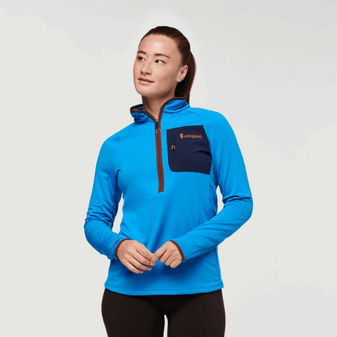 Collectie Cotopaxi Zoutwater Otero Fleece Pullover Met Halve Rits Dames