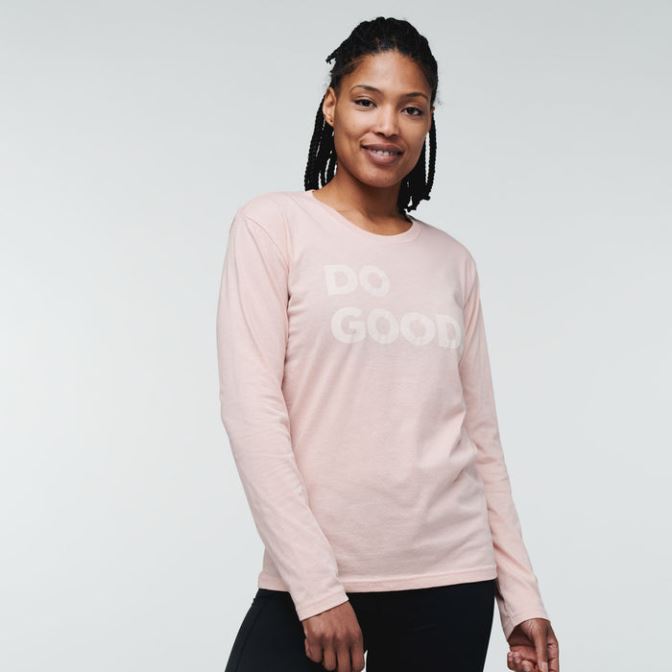 Zand Cotopaxi New Do Good T-shirt Met Lange Mouwen Dames