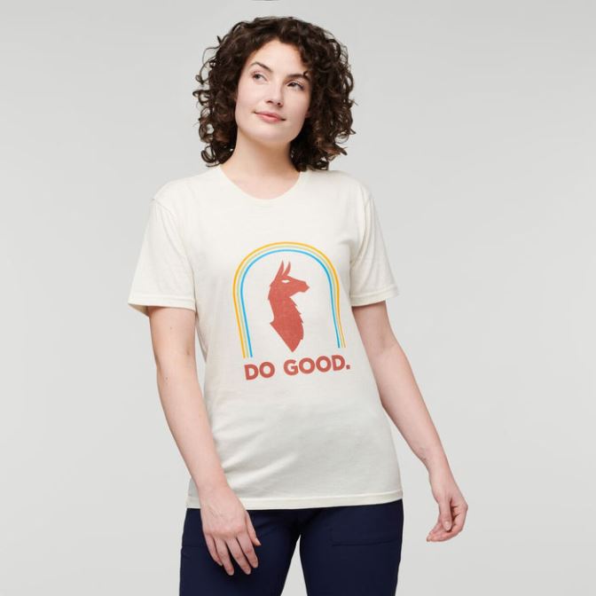 Cotopaxi Sunshine Do Good Biologisch T-shirt Damesmode Bone
