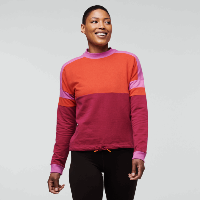 Collecties Cotopaxi Canyon-raspberry Bandera Sweatshirt Dames