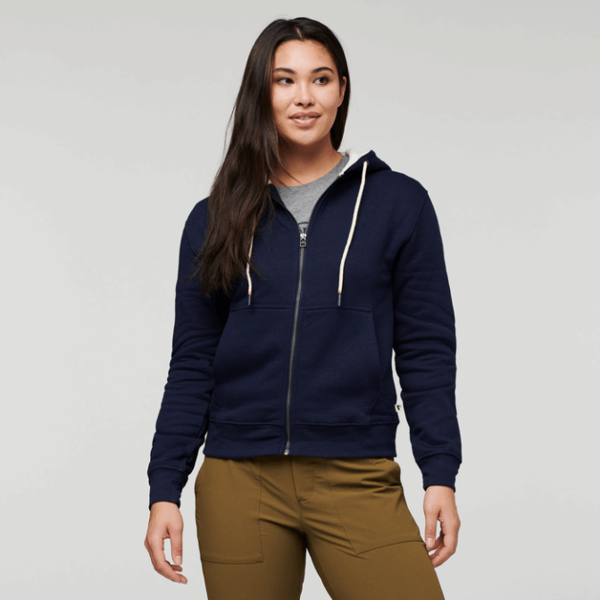 Do Good Organic Full-zip Hoodie Dames Mode Maritiem Cotopaxi