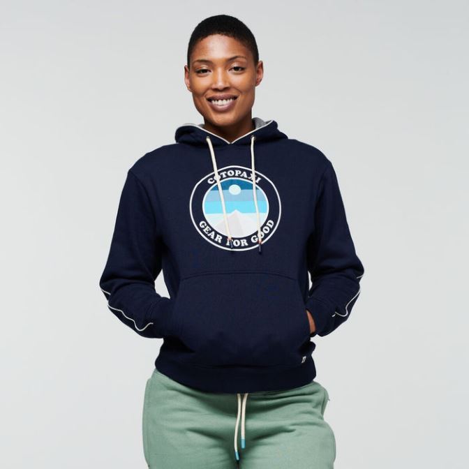 Cotopaxi Origin Sunny Side Biologische Pullover Hoodie Dames Maritiem
