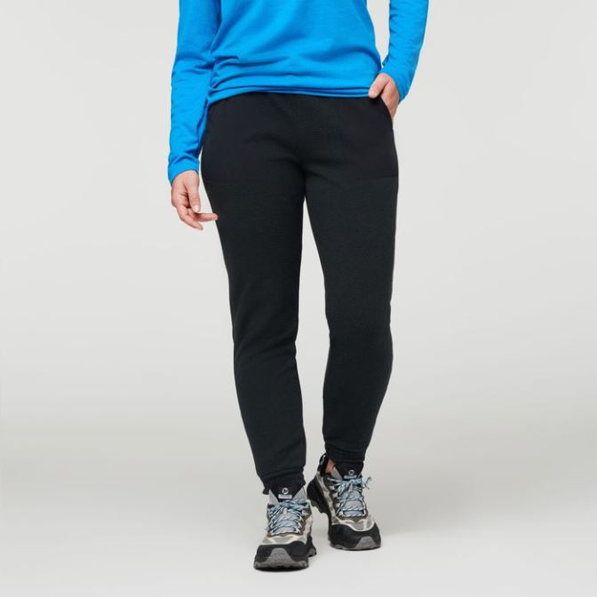 Cotopaxi Abrazo Fleece Joggingbroek Dames Merken Zwart