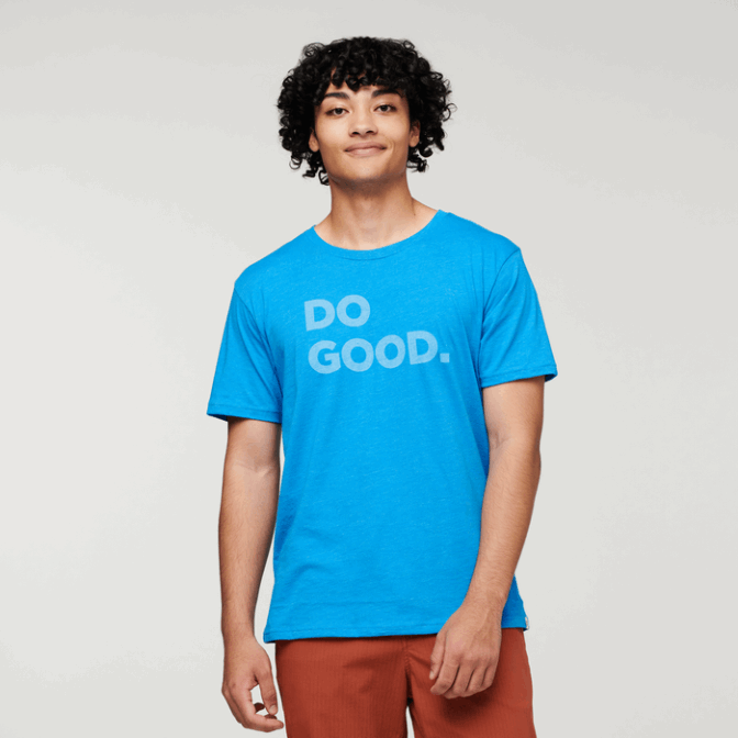 Cotopaxi Merk Do Good T-shirt Heren Zoutwater