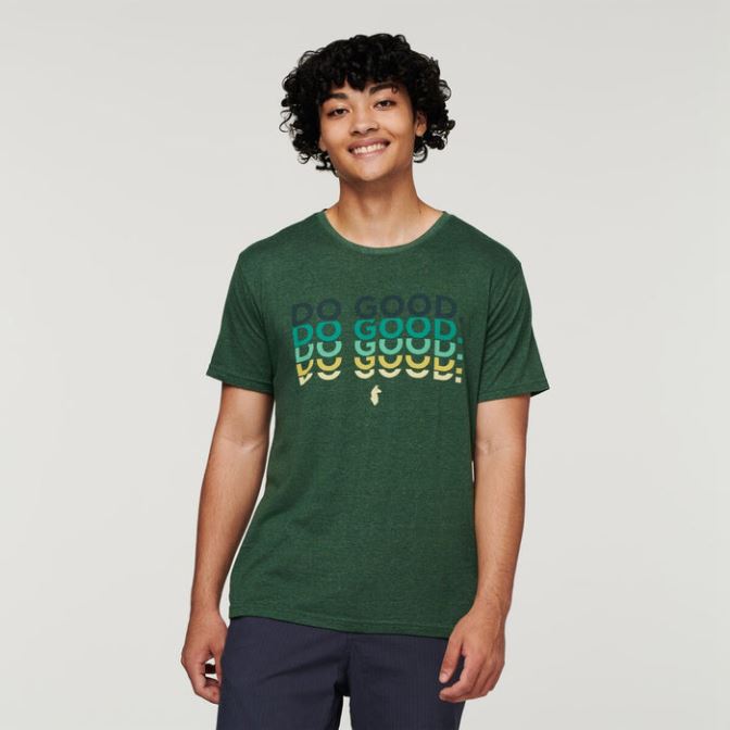 Do Good Repeat T-shirt Heren Origins Forest Cotopaxi