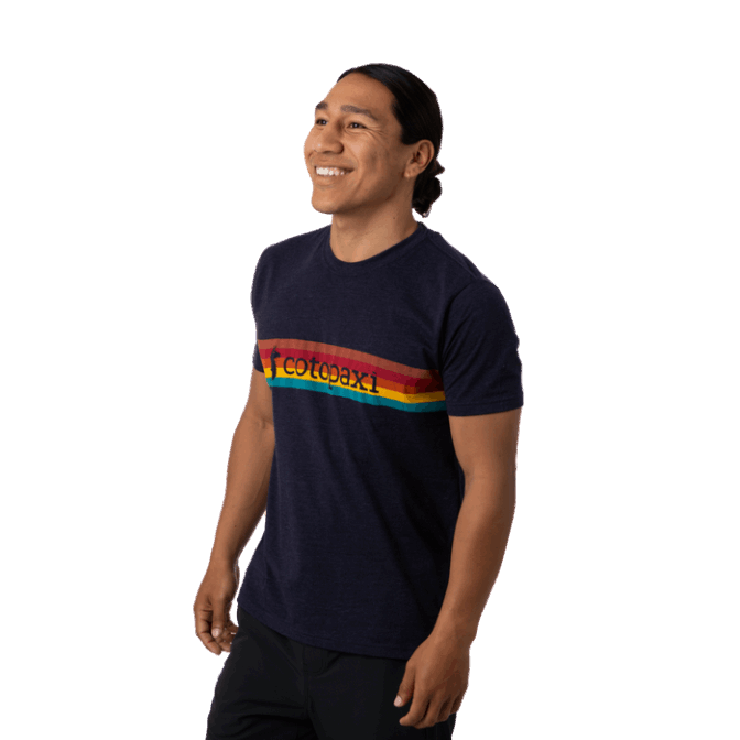 On The Horizon T-shirt Mannen Maritieme Oorsprong Cotopaxi