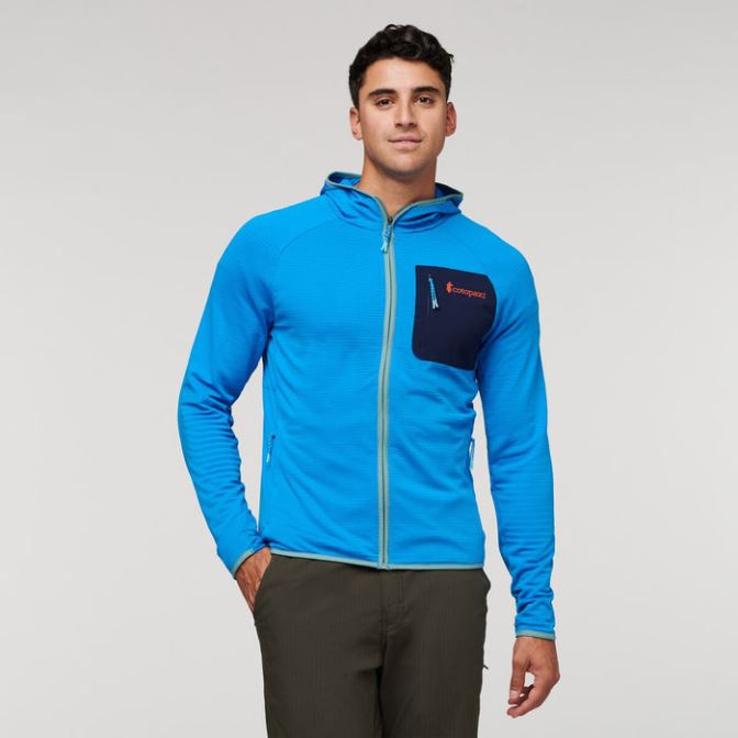 Cotopaxi Zoutwater Otero Fleece Jack Met Volledige Rits En Capuchon Heren Best