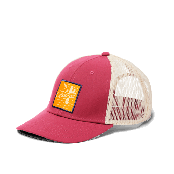 Hallo Cactus Trucker Hoed Cotopaxi Framboos Origineel