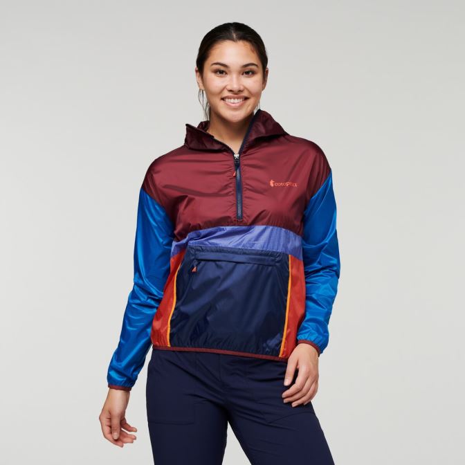 Cotopaxi Teca Windbreaker Halfzip Dames Franse Merken
