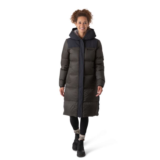 Cotopaxi Brands Solazo Donsparka Dames Zwart-ijzer