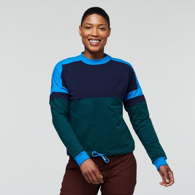 Maritiem-oceaan Cotopaxi Collectie Bandera Sweatshirt Dames